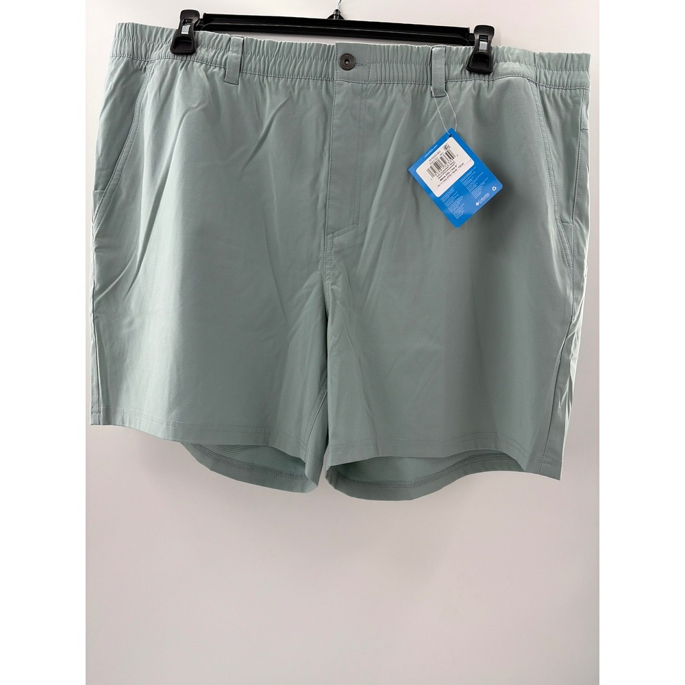 Columbia PFG Terminal Fish Shorts Mens XXL 6L Sage Green Active Fit TM3761-461